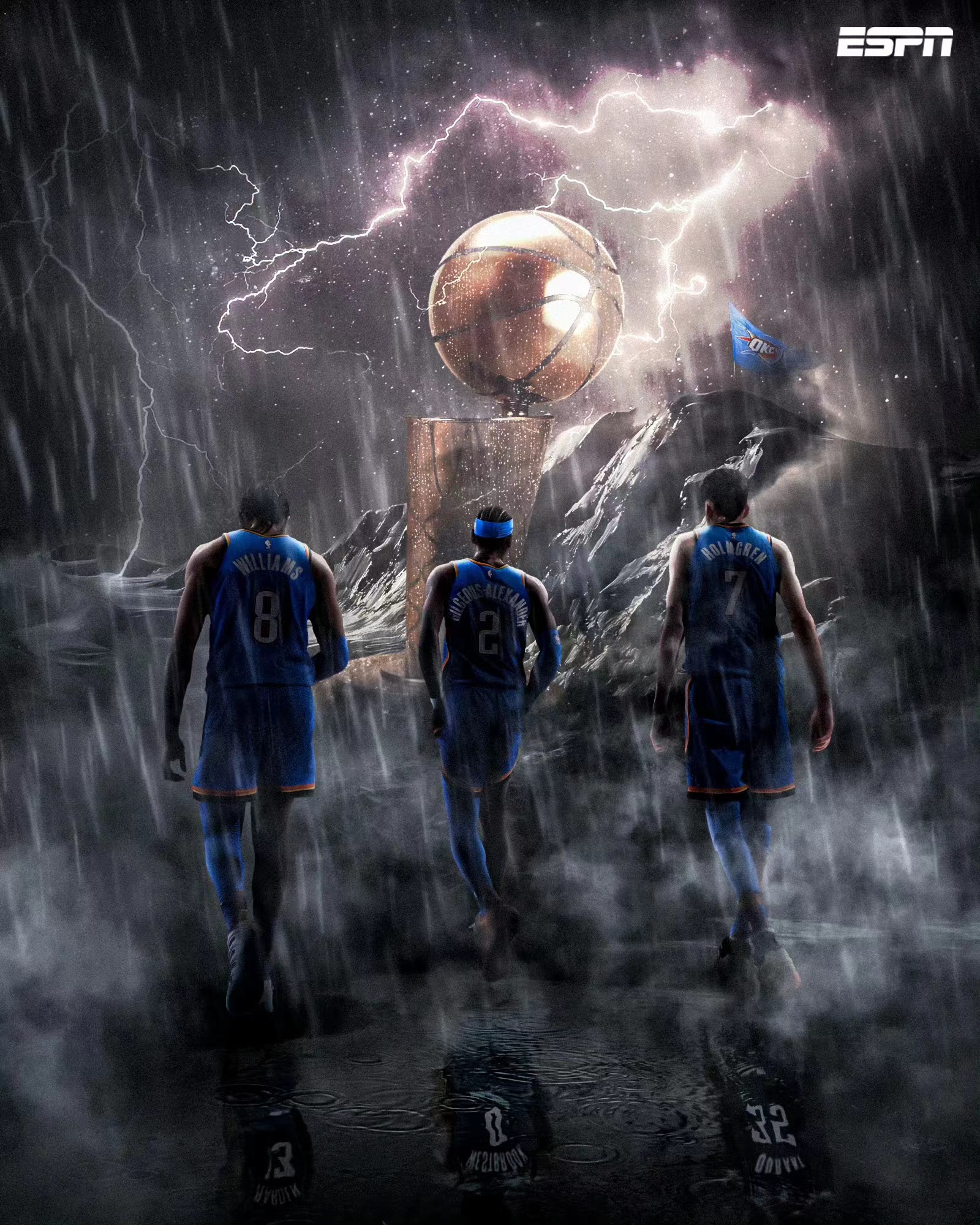 Denne sommer tilhører æren og toppen Oklahoma City Thunder